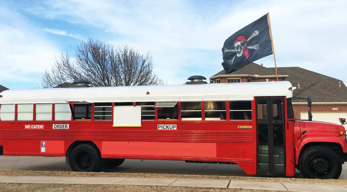 School Bus Food Truck - Blue Bird / GMC / 2000 - For Sale - Roaming Hunger